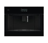 AEG NKC8N7B Machine à café Encastrable | Classe énergétique N/A | 45 cm, Mousseur à lait automatique, Noir
