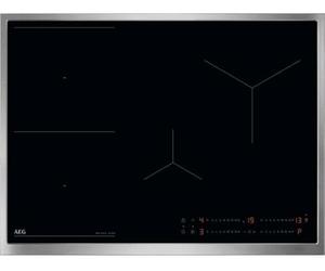 AEG Plaque à induction autonome 70 cm - Fabriquée en Allemagne - 4 zones flexibles avec pont (combinaison 2 zones) - Fonction Power - Cadre SuperFlat - Minuterie - Touch - Compatible avec hotte