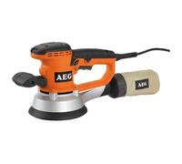 AEG - Ponceuse Excentrique 150 mm EX 150 ES - Moteur Puissant, Variateur Vitesse, Système d’Aspiration Intégré - Finitions Précises sur Bois, Peinture, Métal