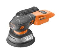 AEG - Ponceuse excentrique diamètre 125 mm sans-fil 18 Volts - SUBCOMPACT - BRUSHLESS - 7000 à 11000 osc/min, diamètre d'oscillation 2,4 mm (sans batterie) - BEX18SBL-125-0