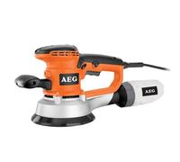 AEG - Ponceuse excentrique diamètre 150 mm 440 W, 8000 à 20000 osc/min, sac à poussière, 25 abrasifs, en coffret - EX150ED-SET