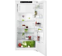 AEG Réfrigérateur encastrable 123 cm avec congélateur 4 étoiles, série 5000 OptiSpace : 2 étagères en verre réglables sur plusieurs niveaux et 1 compartiment de congélation divisible, grand