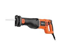 AEG - Scie sabre électrique US 1300 XE - 1300W - Course 30 mm - Variateur de vitesse - Système FIXTEC™ sans outil - Butée de profondeur réglable - Livrée avec 2 lames + coffret