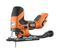 AEG - Scie sauteuse poignée pommeau SUBCOMPACT 18V BRUSHLESS, course de lame 25,4 mm, 0 à 3200 cps/min, 6 vitesses + fonction automatique, (sans batterie) - BST18BSBL-0