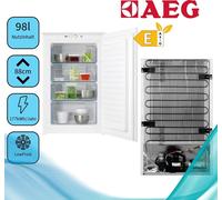 AEG TAB6L88ES Congélateur encastrable, hauteur de niche 88 cm, 98 L, technique de porte traînante, LowFrost, 4 tiroirs de congélation, blanc