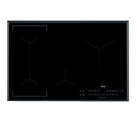 AEG - Table de cuisson à induction Ike 84443 fB en verre biseauté Noir de 78 cm