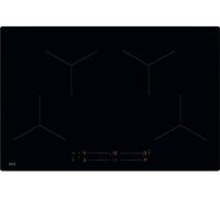 AEG Table de cuisson autarcique / Induction / Série 5000 Induction / Hob²Hood / Commande à curseur / 80 cm / En pose libre / 4 zones de cuisson / Fonction Power / Sécurité enfants OIO84A00IB