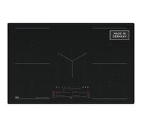 AEG TK85IM0FSZ Plaque de cuisson à induction, autonome, 80 cm, fabriquée en Allemagne, 5 zones flexibles avec surface saphir mate résistante aux rayures, fonction Power, 2 ponts (combinaison de 2