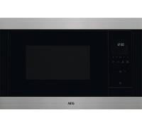 AEG-Electrolux Micro-ondes TMS5G25IEM 25 L 900 W Grill quartz Convection intégrée Noir et inox anti-trace
