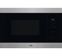 AEG-Electrolux Micro-ondes TMS5G25IEM 25 L 900 W Grill quartz Convection intégrée Noir et inox anti-trace
