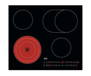 AEG TO64RA07CB Plaque de cuisson en vitrocéramique autonome