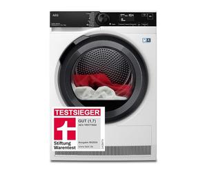 AEG TR9T75680 Sèche-linge à pompe à chaleur/Série 9000 avec AbsoluteCare Plus / 3D Scan - Séchage durable/FiberPro - Résultats de séchage précis / 8,0 kg conomie d'énergie/tambour doux
