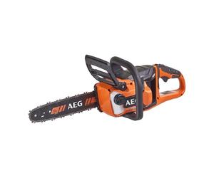 AEG Tronçonneuse PRO18V 30 cm Brushless ACS18B30-0 AVS (Sans batterie) | Vitesse de chaîne de 10 m/s, frein mécanique et coupure automatique, lubrification du guide, poignée latérale, élagage