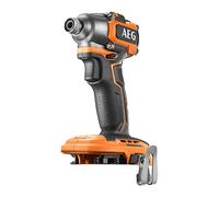 AEG - Visseuse à Chocs Sans Fil - Pour Vissage en Série sur Moyens et Gros Chantiers - Moteur Brushless - 3 Vitesses - LED d'Éclairage - Revêtement Softgrip - BSS18SBL-0