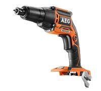 AEG - Visseuse Plaquiste 18V PRO18V Brushless (Sans Batterie) - Réception Hex ¼ avec Changement de Porte-Embout Sans Clé - Fonction Push Drive - Grand Confort de Travail - BTS18BL-0