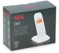 AEG VOXTEL D81 Téléphone DECT Weiu00df Identification de l'appelant - Plug-Type C (EU)