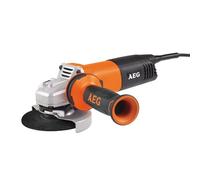 AEG WS 12-125 S Meuleuse d’angle Ø125 mm - 1200 W, 11 500 tr/min, LLO, tête plate métal, poignée AVS - Métal & travaux intensifs