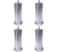 AEGCAOJH Pieds de Table 4 pièces Pieds de Meubles en Acier Inoxydable Pieds de Meubles en Acier Inoxydable 304 pour Pieds d'armoire Pieds de lit // Pieds de Table utilisant des vis M8 (12,5