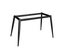 AEGCAOJH Pieds de Table en métal pour Table à Manger de Cuisine, Cadre en Fer Robuste avec vis et Ventouse, kit de Pieds de Meubles Modernes pour Plateau en Bois de Verre en marbre 125 x 55