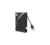 Apricorn Aegis Cadenas Chiffré 2 to USB 3.0 Disque Dur avec accès Broches - Noir