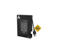 Aegis Padlock Fortress A25-3PL256-S512F - SSD - chiffré - 512 Go - externe (portable) - USB 3.0 - FIPS 140-2 Level 2, 256-bit AES-XTS - Conformité