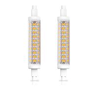 Aegislogic R7s LED 8W 118mm blanc chaud 3000K dimmable, ampoule R7s socket 230V angle de faisceau 360 ° Remplace 85W lampe halogène