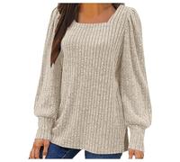 AEGJEGVD 2025 Pull Cachemire Femme Chic Chaud Pas Cher, Chaud, LéGer, Manches Longues,Et Elegant, Pull en Tricot, Elástique Top, Léger Coupe Classique sous Pull Tunique Femmes Hiver Chaud Chic Soldes