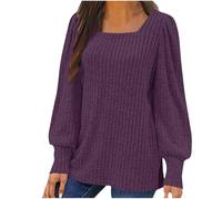 AEGJEGVD 2025 Pull Cachemire Femme Chic Chaud Pas Cher, Chaud, LéGer, Manches Longues,Et Elegant, Pull en Tricot, Elástique Top, Léger Coupe Classique sous Pull Tunique Femmes Hiver Chaud Chic Soldes