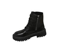 AEGJEGVD Bottes Femme de la Mode Botte Confortables Bottines avec Fermeture éclair pour l'Automne et de l'hiver Vintage Bottes et Bottines Chunky Talons Chaud Cheville Chaussons AntidéRapante