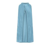 AEGJEGVD Cape à Capuchon Longue Velvet Adulte Unisexe pour Halloween Costumes de Cape Fantaisie Vampire Cape Adultes Cape à Capuchon Cape Vampire Halloween Carnaval Mascarade Costume