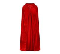 AEGJEGVD Cape à Capuchon Longue Velvet Adulte Unisexe pour Halloween Costumes de Cape Fantaisie Vampire Cape Adultes Cape à Capuchon Cape Vampire Halloween Carnaval Mascarade Costume