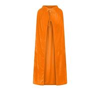AEGJEGVD Cape à Capuchon Longue Velvet Adulte Unisexe pour Halloween Costumes de Cape Fantaisie Vampire Cape Adultes Cape à Capuchon Cape Vampire Halloween Carnaval Mascarade Costume