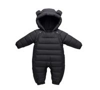 AEGJEGVD Combinaison Pilote Bébé Combinaison Ski Hiver en Polaire Combinaisons de Neige Bebe Garcon Fille Manteau d'hiver Polaire Chaude Vêtements de Ski Grenouillère Salopettes d'Extérieur 3-24 mois