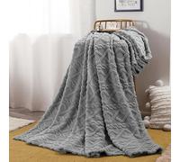 AEGJEGVD Couverture Polaire Flanelle Plaid Canape en Fourrure Artificielle Super Douce, Polyvalente Couverture Polaire Chaude et Confortable pour Chambre Canapé Voyage Serviette de Bain Grande Taille