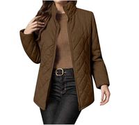 AEGJEGVD Doudoune Femme Longue Manteau Duvet Femmes Chaud Hiver Veste Zippé épais Chaud en Peluche Parka Manteaux et Blousons sans Capuche Fourrure Grande Taille Duvet en Coton Warm Winter Coats