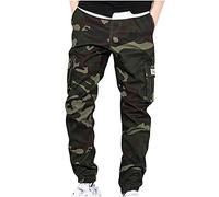 AEGJEGVD Pantalon Cargo Homme Militaire Camouflage Tactique de Chasse, Survêtement, Jogging et Randonnée