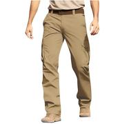 AEGJEGVD Pantalon de Travail Homme Cargo Stretch Pantalons Taille Elastique Décontractée Pants Mode Drawstring Leger Pantalon Jogging Survetement avec Poche Training Sportswear Randonnée Pas Cher