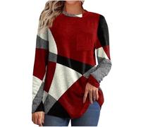 AEGJEGVD Pull Cachemire Femme Chic Chaud Pull Lâche Casual Ample Mode Pullover Col Rond Hauts Manche Longue Sweatshirt Pullover Pull Femmes Hiver Grande Taille Vetement Femme Solde