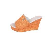AEGJEGVD Sandales et Mules pour Femme Orthopédique Compensées Sabots Chaussons Orthopédiques Femme à Bout Ouvert Confortable Sandale Femmes Été Chaussures Antidérapantes Respirantes Sabot de Plage