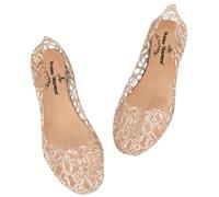 AEGJEGVD Sandales Plastique Femme été Mode Sandals Plat Casual Belles Sandale de Gelée de Nid Mary Janes Doux Party Chaussures Ventes Flash de Printemps Été Chaussures Confort de Plage Pas Cher