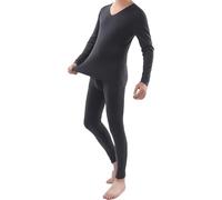 AEGJEGVD Sous-Vêtements Thermiques, Ensemble de sous-vêtements Hiver Sport Respirant Pyjama Homme Collant Thermique L'entraînement Élastique Collant Automne Base Layers Chaud Léger Hauts et Pantalon