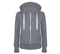 AEGJEGVD Sweat a Capuche Femme Zippé Pull Leger Chic Et Elegant Sweat-Shirt à Capuche avec Fermeture Eclair Hoodie Manches Longues Temps Libre Sport Fitness Outdoor Veste Cardigan Pas Cher