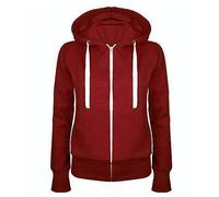 AEGJEGVD Sweat a Capuche Femme Zippé Pull Leger Chic Et Elegant Sweat-Shirt à Capuche avec Fermeture Eclair Hoodie Manches Longues Temps Libre Sport Fitness Outdoor Veste Cardigan Pas Cher