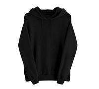 AEGJEGVD Sweat Femme Capuche Oversize Sweatshirt pour Femmes avec Poche Hoodie Sweat Tops Pull Leger Sweatshirt Chaud Chic Élégant Streetwear Y2k Sweats Blouson Vetement Sweet Plaid Pas Cher