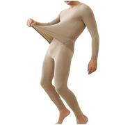 AEGJEGVD Vêtement Thermique Homme, Ensemble de sous - Léger et Chaud Sous-vêtements Fonctionnels pour Hommes sous-vêtements de Ski en Polaire intérieure Ensemble de sous-vêtements Thermiques Doux