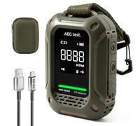 AEGTEST AGT-3000 Détecteur de monoxyde de Carbone Portable, Veille 240 h, capteur CO amélioré pour Voyage, détecteur CO Rechargeable avec alertes sonores et visuelles pour Camping, 0-1000 ppm