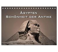Ägypten - Schönheit der Antike (Tischkalender 2026 DIN A5 quer), CALVENDO Monatskalender: Ansichten einer 5000 Jahre alten Kultur in Sepia
