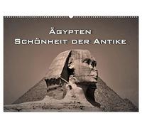 Ägypten - Schönheit der Antike (Wandkalender 2026 DIN A2 quer), CALVENDO Monatskalender: Ansichten einer 5000 Jahre alten Kultur in Sepia