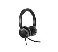 AEH104GL - Micro-casque - sur-oreille - convertible - Bluetooth - sans fil, filaire - jack 3,5mm - isolation acoustique - noir