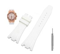 AEHON Bracelet de montre en caoutchouc 27 mm pour AP 15703 26470SO Royal Oak offshore hommes sport bracelet bracelet, 28mm, Agate